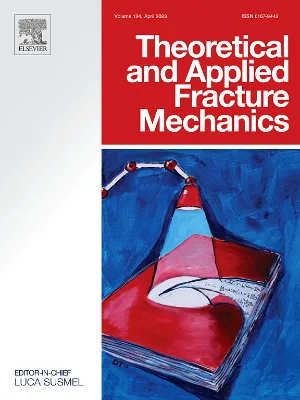 Theoretical and Applied Fracture Mechanics cover