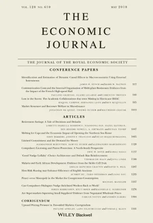 Economic Journal cover