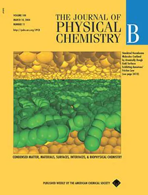 Journal of Physical Chemistry A cover
