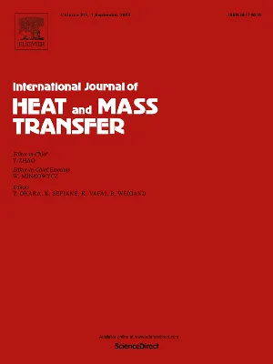 International Journal of Heat and Mass Transfer cover