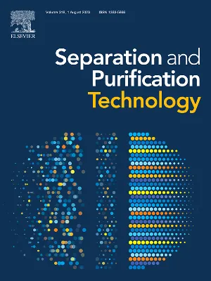 Separation and Purification Technology cover
