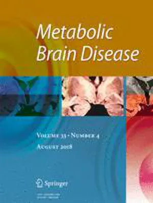 Metabolic Brain Disease cover