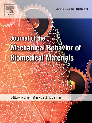 Journal of the Mechanical Behavior of Biomedical Materials cover