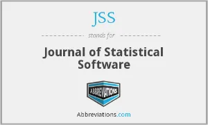 Journal of Statistical Software cover