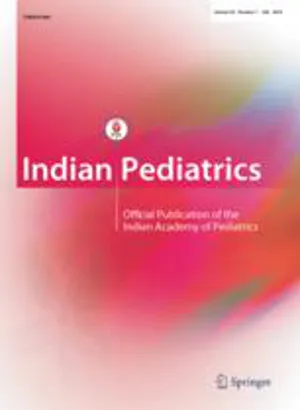 Indian Pediatrics cover