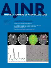 American Journal of Neuroradiology 封面图