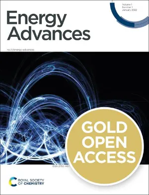 Energy Advances cover