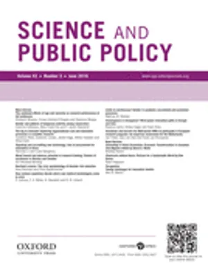 Science and Public Policy cover
