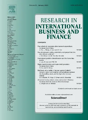 Research in International Business and Finance cover