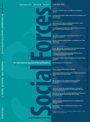 Social Forces cover
