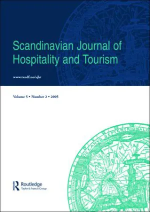 Scandinavian Journal of Hospitality and Tourism cover