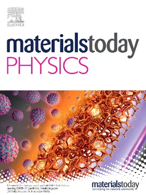 Materials Today Physics cover