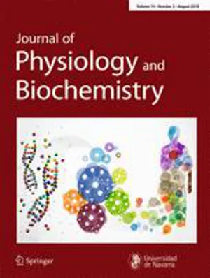 Journal of Physiology and Biochemistry cover