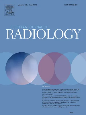 European Journal of Radiology cover