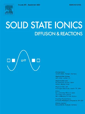 Solid State Ionics cover