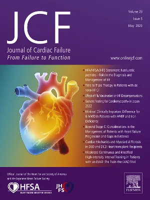 Journal of Cardiac Failure cover