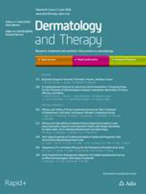 Dermatology and Therapy cover