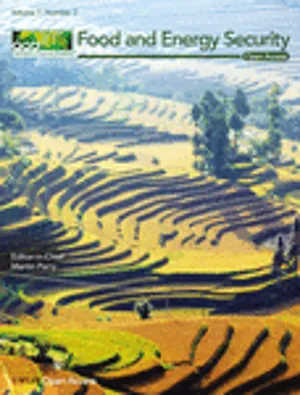 Food and Energy Security cover