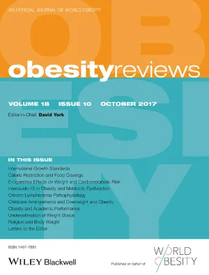 Obesity Reviews cover