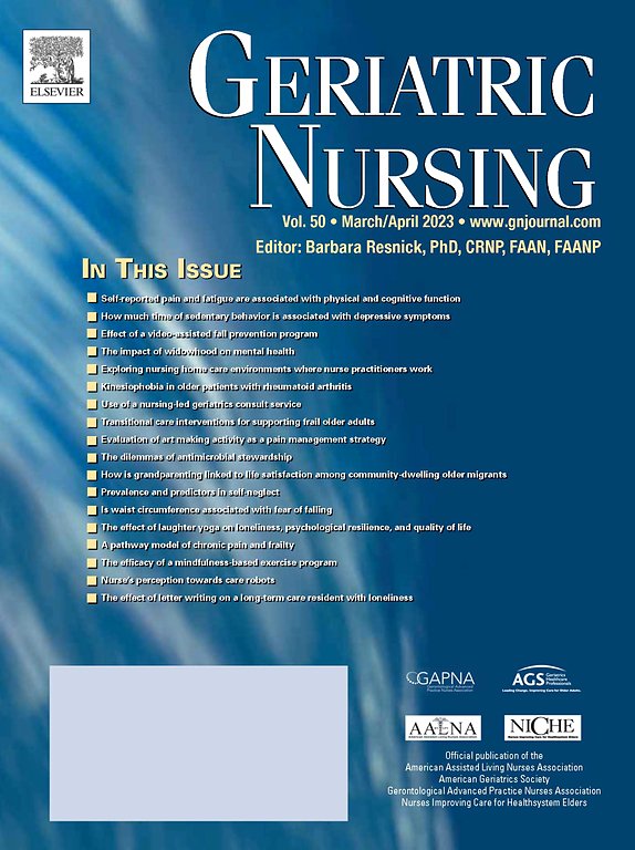 Geriatric Nursing cover