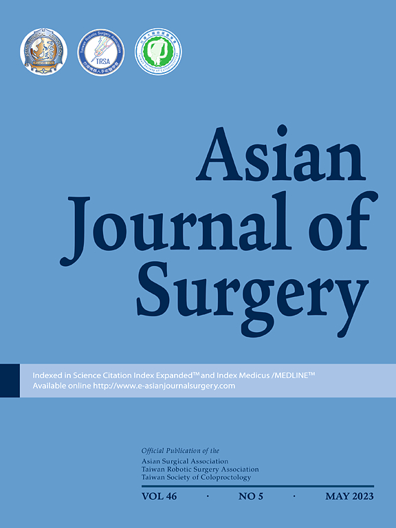 Asian Journal of Surgery 封面图