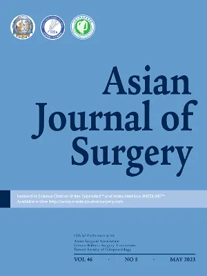Asian Journal of Surgery cover
