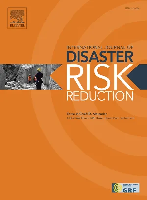 International Journal of Disaster Risk Reduction cover