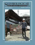 Seismological Research Letters cover