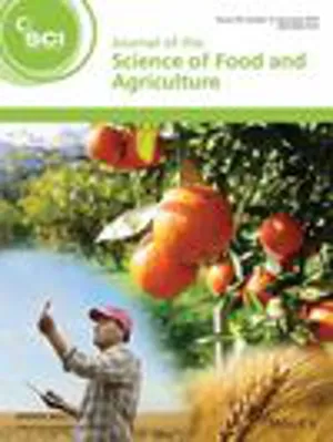 Journal of the Science of Food and Agriculture cover