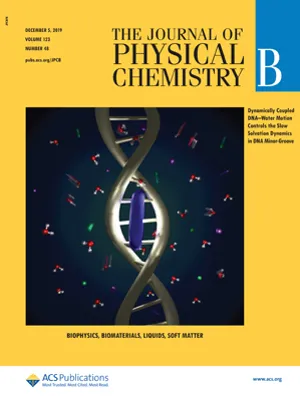 Journal of Physical Chemistry B cover