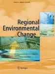 Regional Environmental Change cover