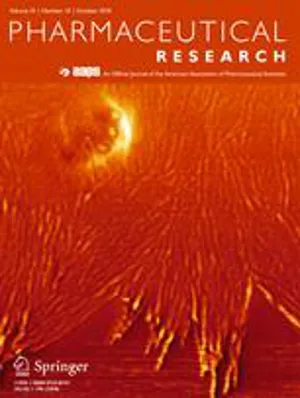 Pharmaceutical Research cover