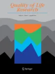 Quality of Life Research cover