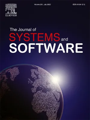 Journal of Systems and Software cover