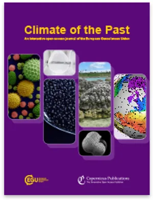 Climate of the Past cover