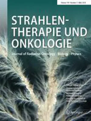 Strahlentherapie und Onkologie cover