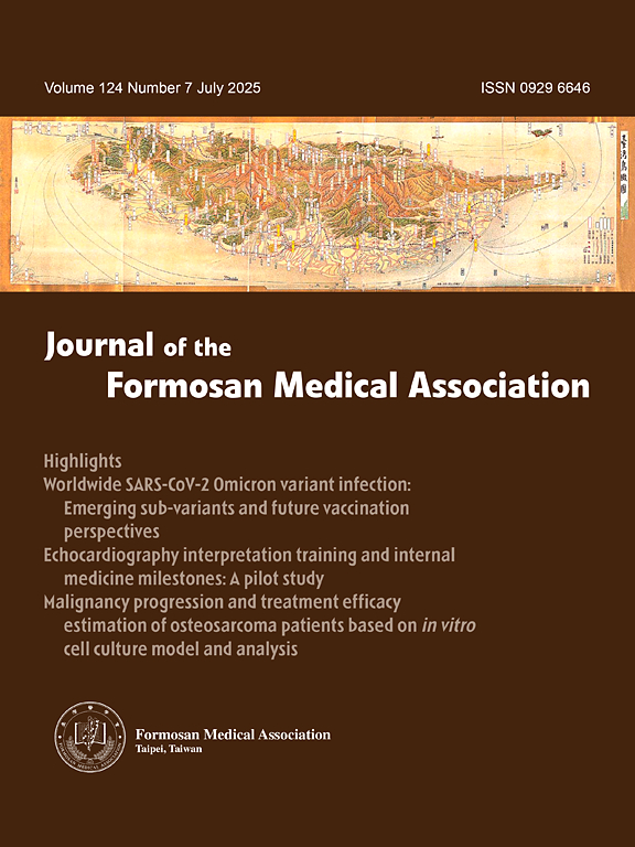 Journal of the Formosan Medical Association 封面图