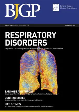 British Journal of General Practice cover