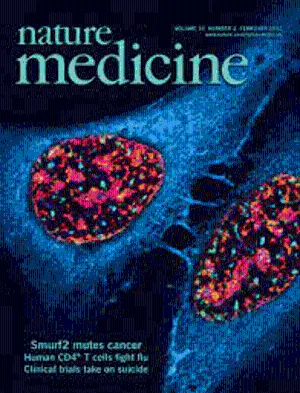 Nature Medicine cover