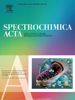 SPECTROCHIMICA ACTA PART A-MOLECULAR AND BIOMOLECULAR SPECTROSCOPY cover