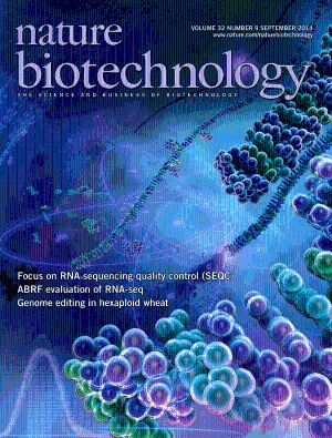 Nature Biotechnology cover