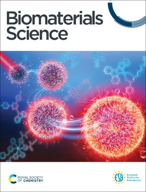 Biomaterials Science cover