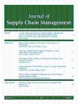 Journal of Supply Chain Management cover