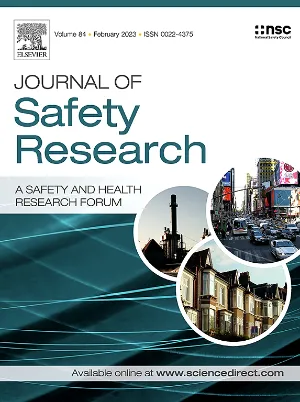 Journal of Safety Research cover