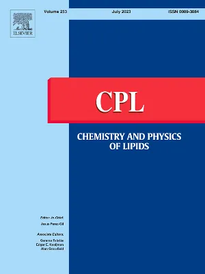 Chemistry and Physics of Lipids cover