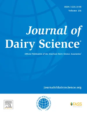 Journal of Dairy Science cover