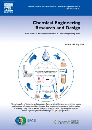 Chemical Engineering Research and Design cover