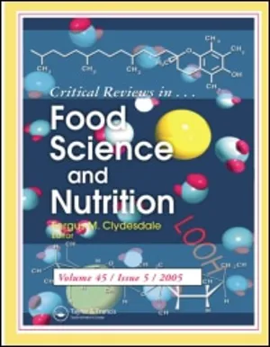 Critical Reviews in Food Science and Nutrition cover