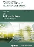 IEEE Transactions on Dependable and Secure Computing cover