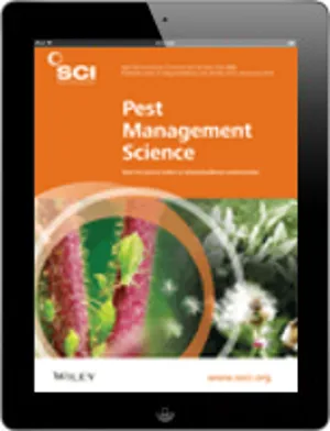 Pest Management Science cover